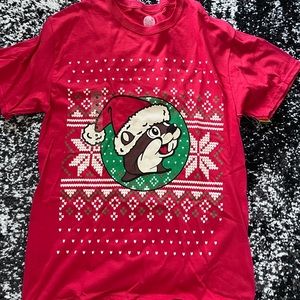 Red Christmas tee
